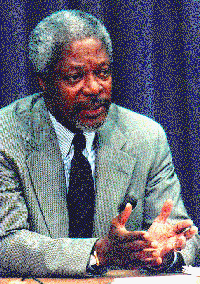 Kofi Annan on avoiding Armageddon